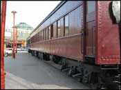 The Forks rail car restoration.