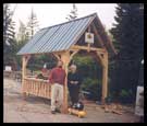 Barbecue Kiosk.